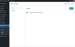 Page screenshot: IvyForms &rarr; Settings