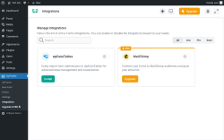 Page screenshot: IvyForms &rarr; Integrations
