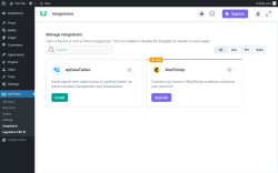 Page screenshot: IvyForms &rarr; Integrations