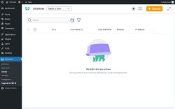 Page screenshot: IvyForms &rarr; Entries