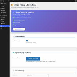 Page screenshot: Image Popup