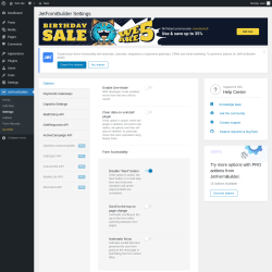 Page screenshot: JetFormBuilder &rarr; Settings