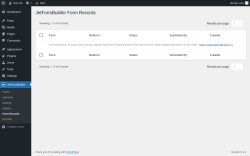 Page screenshot: JetFormBuilder &rarr; Form Records