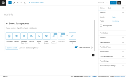 Page screenshot: JetFormBuilder &rarr; Add New