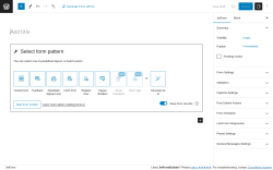 Page screenshot: JetFormBuilder &rarr; Add New