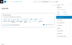 Page screenshot: JetFormBuilder &rarr; Add New Form