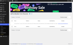 Page screenshot: JetFormBuilder &rarr; Form Records