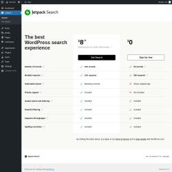 Page screenshot: Jetpack