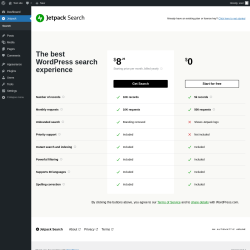 Page screenshot: Jetpack
