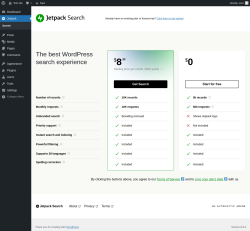 Page screenshot: Jetpack