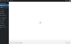 Page screenshot: Jetpack Search ‹ Test site — WordPress