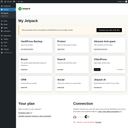 Page screenshot: Jetpack