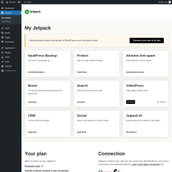 Page screenshot: Jetpack