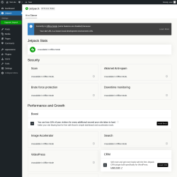 Page screenshot: Jetpack