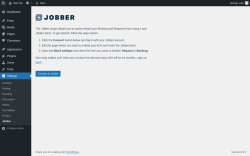 Page screenshot: Settings → Jobber