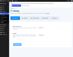 Page screenshot: Joinotify &rarr; Settings