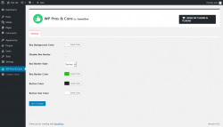 Page screenshot: WP Pros & Cons