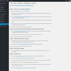 Page screenshot: Messaging