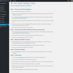Page screenshot: Messaging