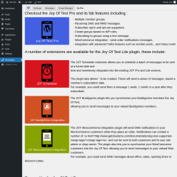 Page screenshot: Messaging &rarr; Go Pro