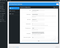 Page screenshot: Post Installation ‹ Test site — WordPress