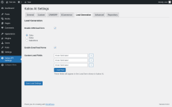 Page screenshot: Kalrav API Settings → Lead Generation