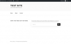 Page screenshot: Twenty Seventeen → Fast Mode