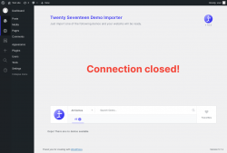 Page screenshot: Kata → Demo Importer