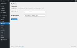 Page screenshot: Settings &rarr; Keytomic