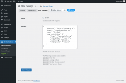 Page screenshot: kk Star Ratings &rarr; 
                Rich Snippets                            