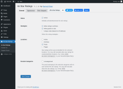 Page screenshot: kk Star Ratings