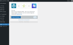 Page screenshot: kk Star Ratings &lsaquo; Test site &mdash; WordPress