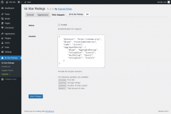 Page screenshot: kk Star Ratings &rarr; 
                Rich Snippets                            