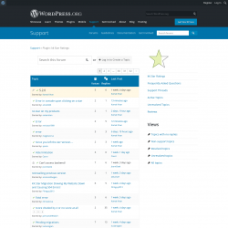 Page screenshot: kk Star Ratings &rarr; Support Forum