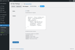 Page screenshot: kk Star Ratings &rarr; 
                Rich Snippets                            