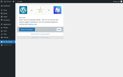 Page screenshot: kk Star Ratings &lsaquo; Test site &mdash; WordPress
