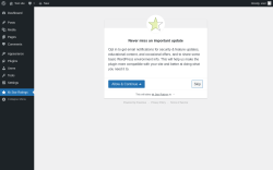 Page screenshot: kk Star Ratings &lsaquo; Test site &mdash; WordPress