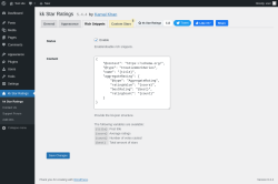 Page screenshot: kk Star Ratings &rarr; 
                Rich Snippets                            