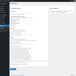 Page screenshot: Klaviyo