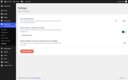 Page screenshot: KODENZO Commerce Health &rarr; Settings