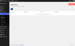 Page screenshot: Commerce Health &rarr; Diagnostics
