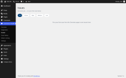 Page screenshot: Commerce Health &rarr; Issues