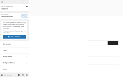 Page screenshot: Appearance &rarr; Background