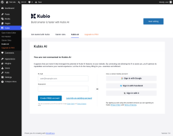 Page screenshot: 
	
	
	
	

Kubio &rarr; Kubio AI