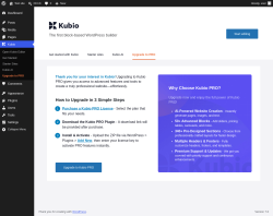 Page screenshot: 
	
	
	
	

Kubio &rarr; Upgrade to PRO