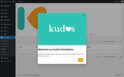 Page screenshot: Donations &rarr; Donors