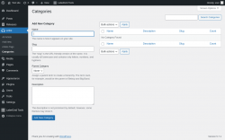 Page screenshot: Artist → Categories