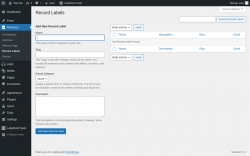 Page screenshot: Releases → Record Labels