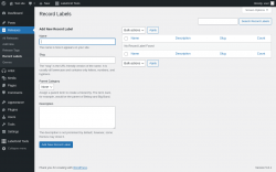 Page screenshot: Releases → Record Labels