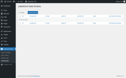 Page screenshot: LabelGrid Tools → Gate Entries